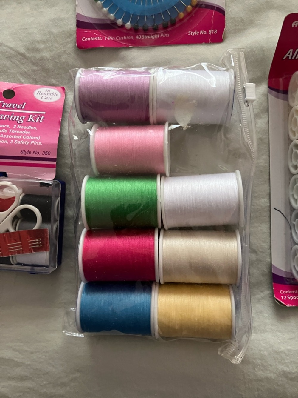 Allory Sewing Kit & Thread Bundle - Multi Color - Picture 4 of 6